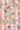 Bird & Floral Bold Stripe Wallpaper | Rosy Pink