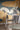 Elegant Cranes in Gold Mural