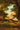 Landscape painting with trees, a path, and a distant mountain.